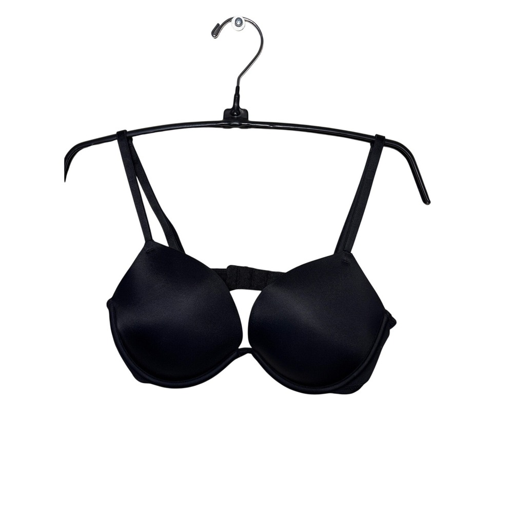 Victoria's Secret PINK Wear Everywhere Push-Up Bra Black 34C